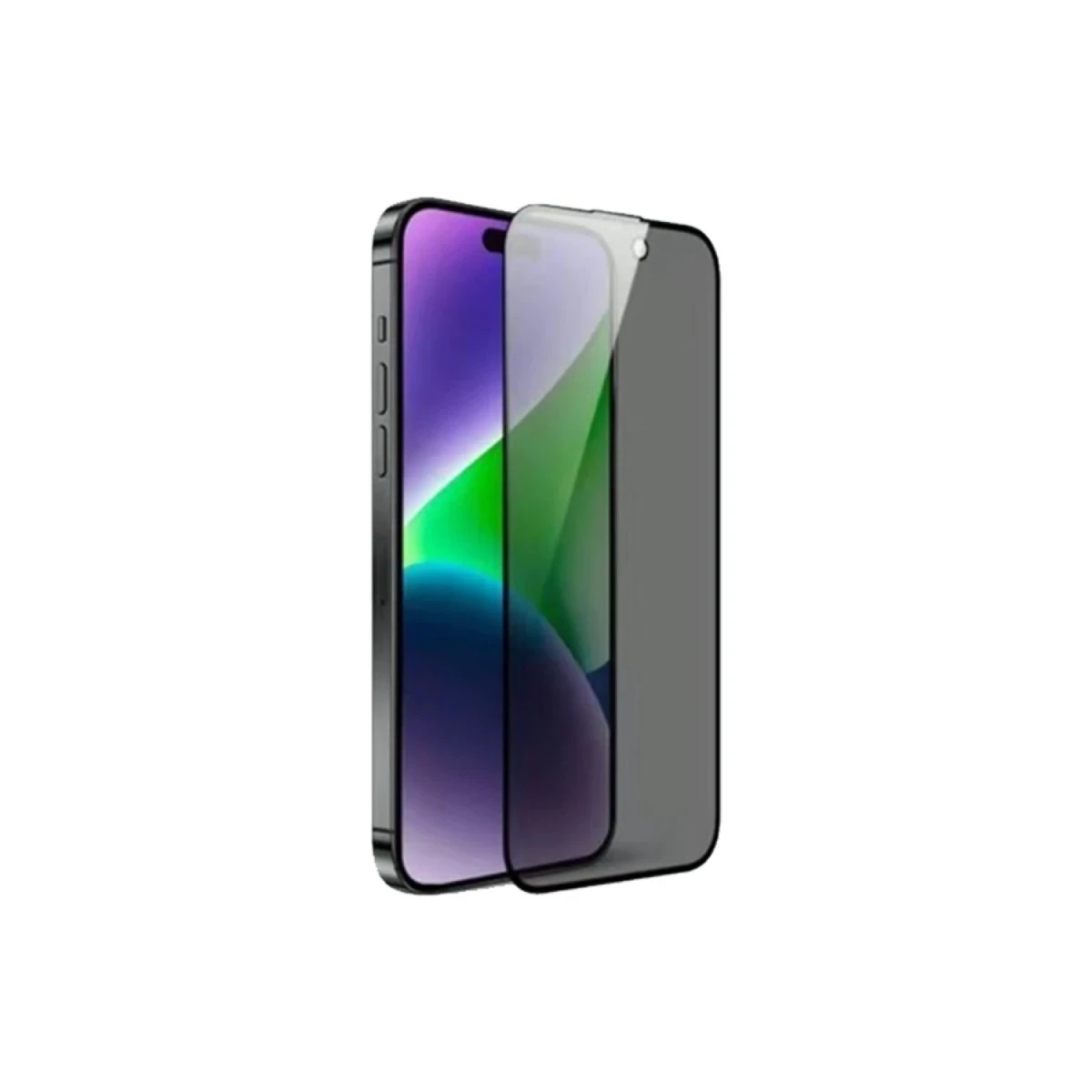 URR Apple iPhone 16 Pro Max HD Privacy Cam Ekran Koruyucu - Siyah
